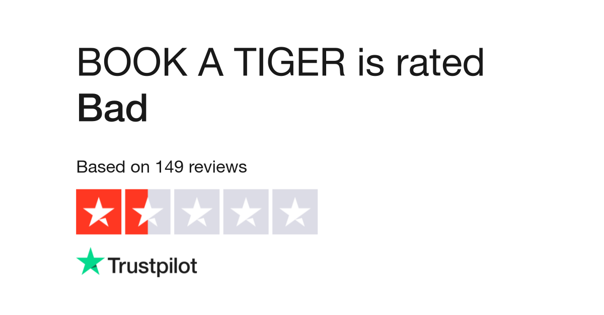Book A Tiger Reviews Read Customer Service Reviews Of Bookatiger Com