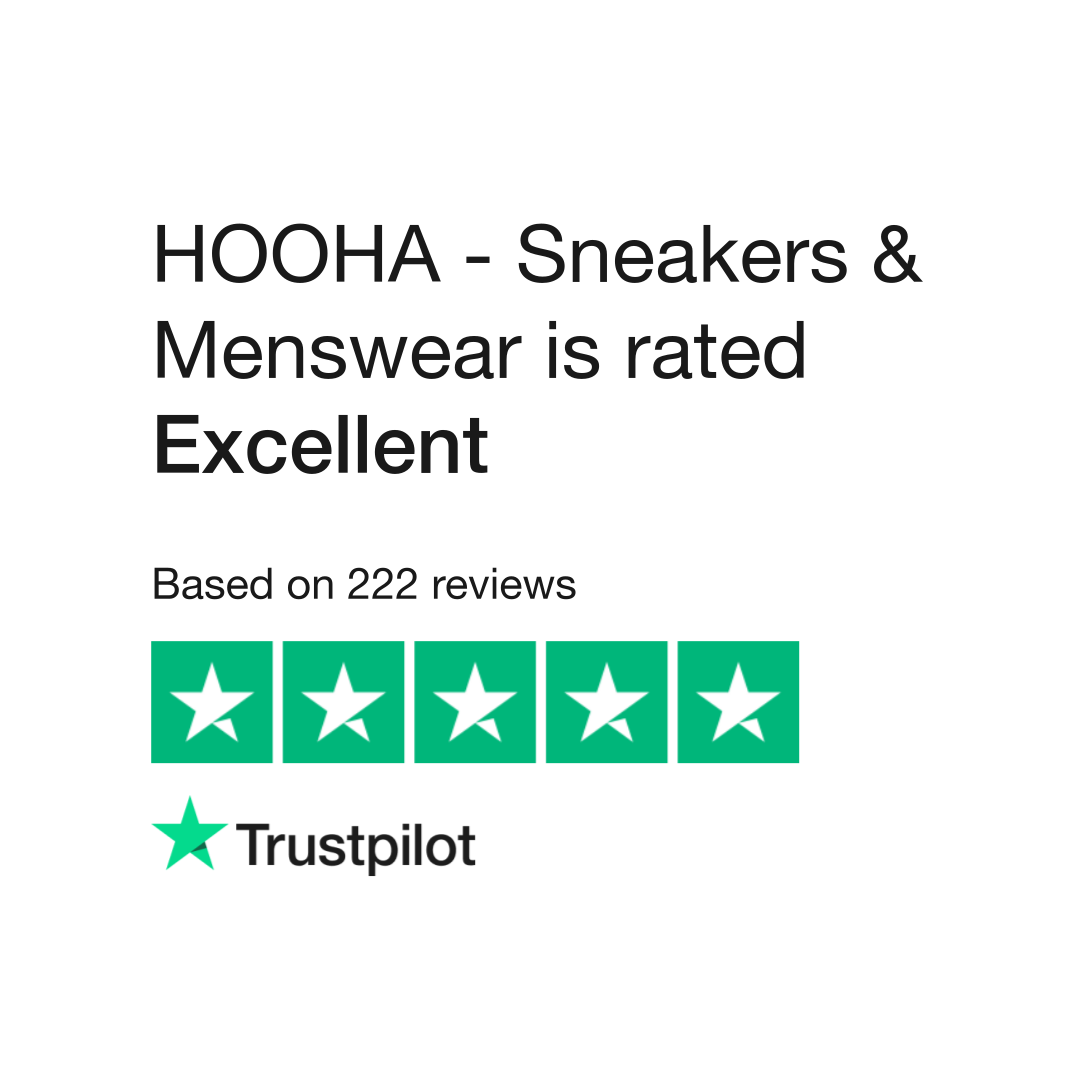 købe Helt vildt Hører til HOOHA - Sneakers & Menswear Reviews | Read Customer Service Reviews of  hoohastore.com