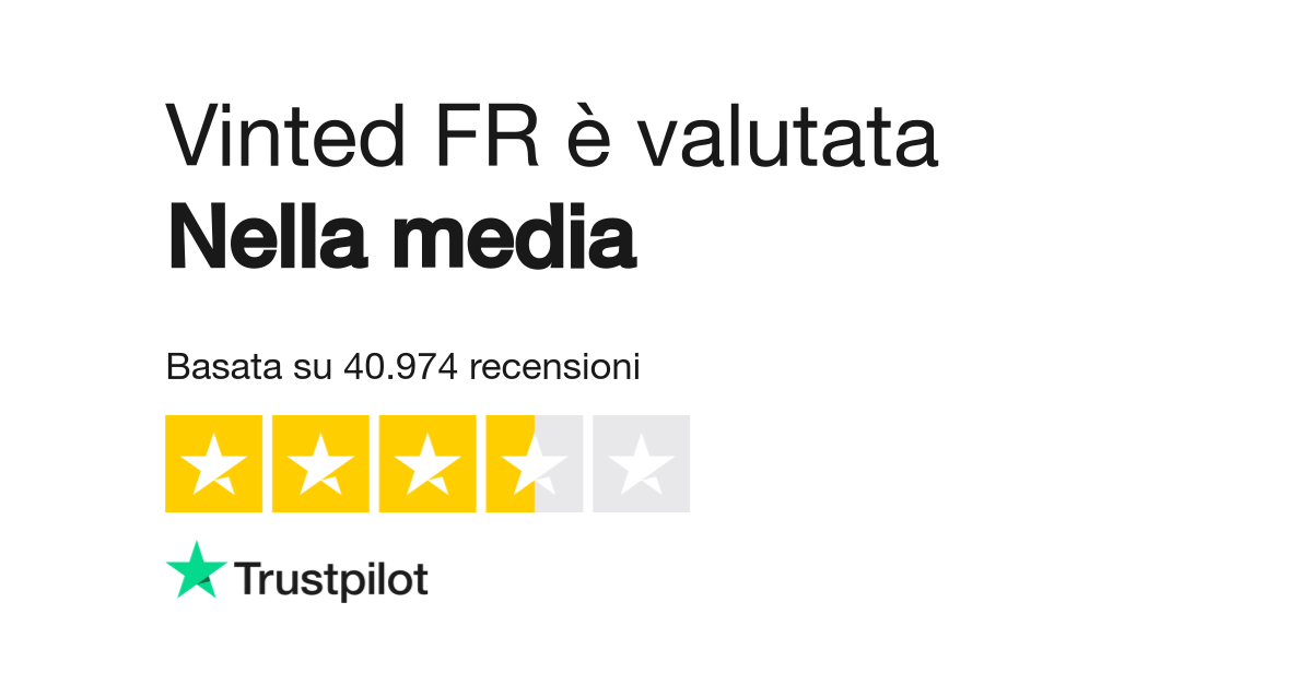 Vinted FR Leggi le recensioni dei servizi di vinted.fr