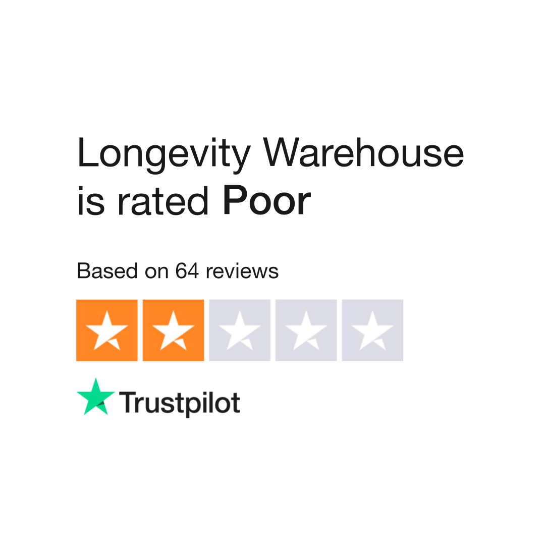 Longevity Warehouse Reviews  Read Customer Service Reviews of www