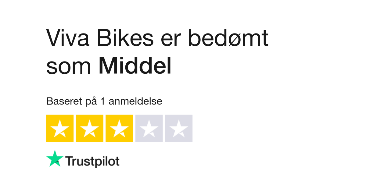 Anmeldelser af Bikes Læs kundernes af www.vivabikes.com