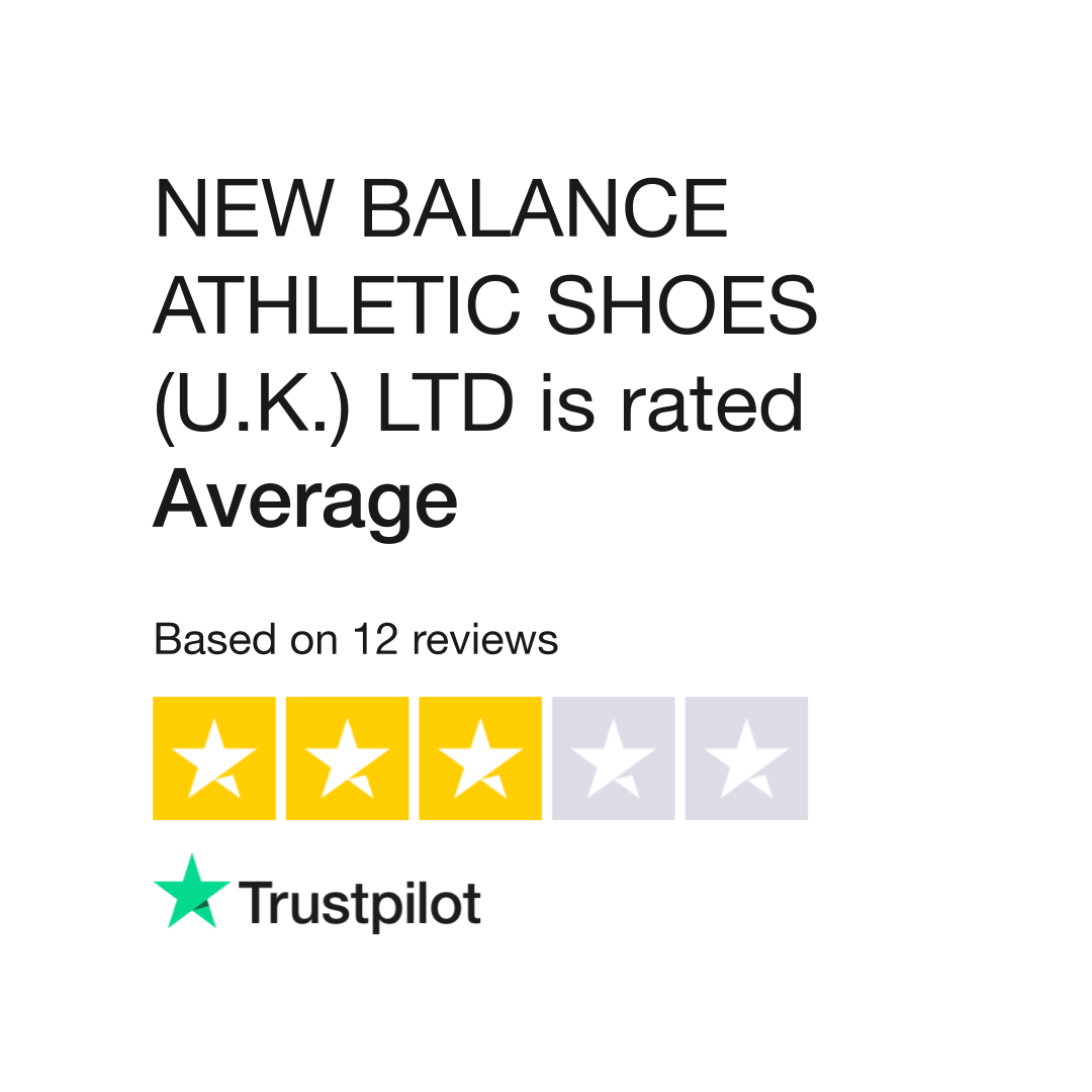 Lastig dier Majestueus NEW BALANCE ATHLETIC SHOES (U.K.) LTD Reviews | Read Customer Service  Reviews of newbalance.eu