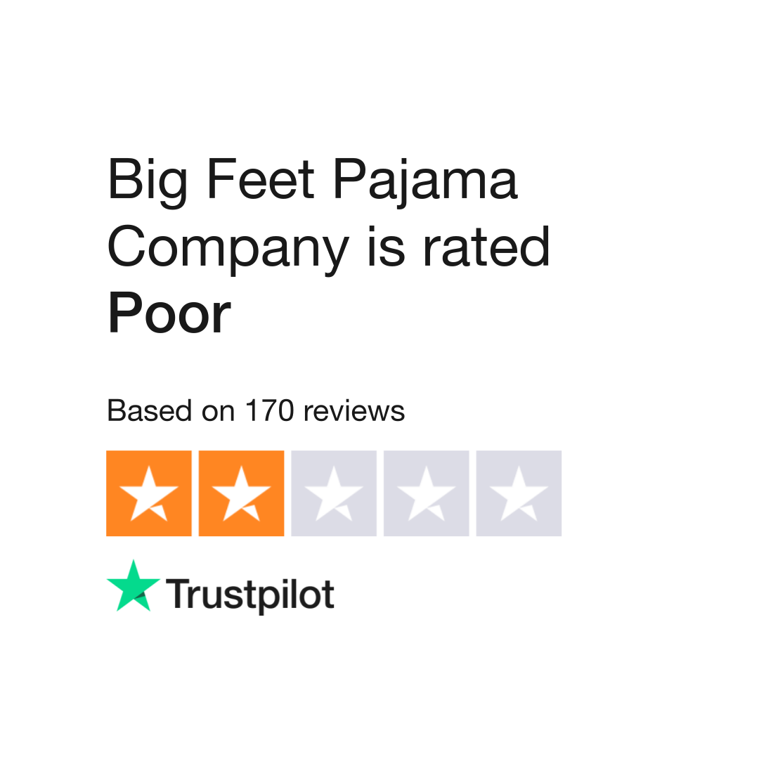 The Pajama Company Big Feet Pajamas