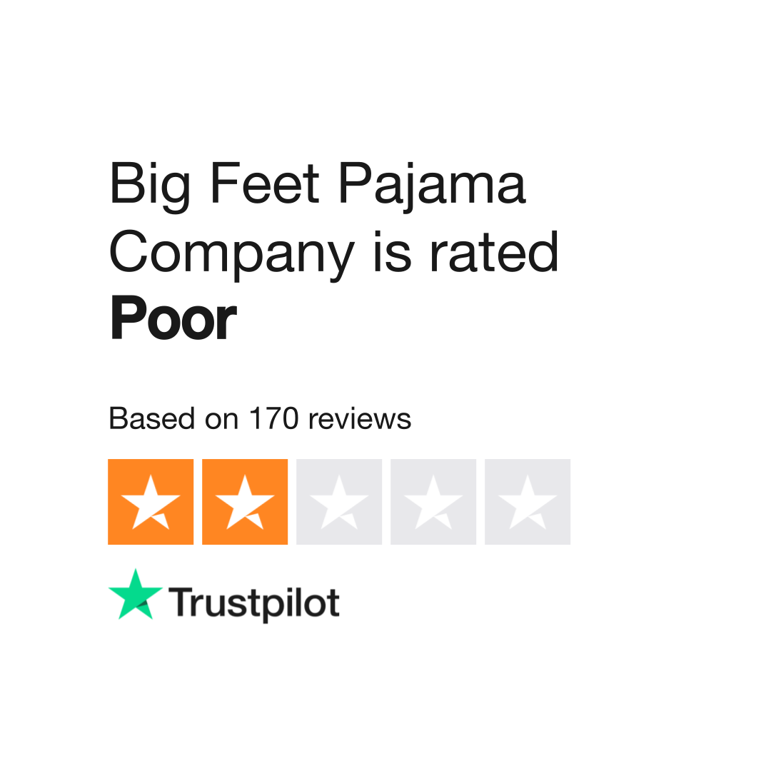 Big feet best sale pajamas company