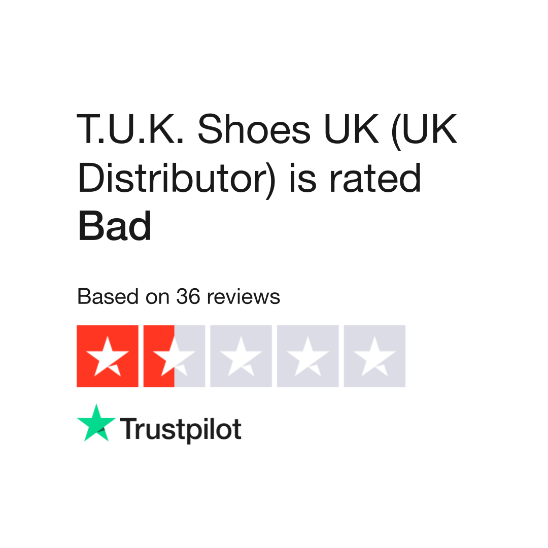 T.U.K. Shoes UK (UK Distributor) | Read Customer Service Reviews of www.tukshoes.co.uk
