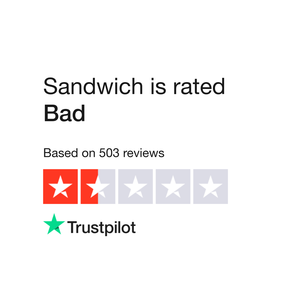 Afgeschaft cijfer Terminal Sandwich Reviews | Read Customer Service Reviews of sandwich.eu