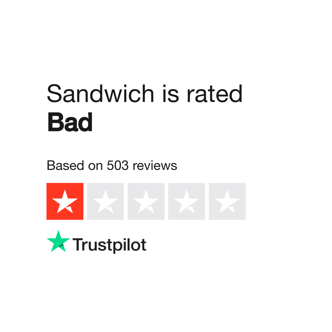 Afgeschaft cijfer Terminal Sandwich Reviews | Read Customer Service Reviews of sandwich.eu