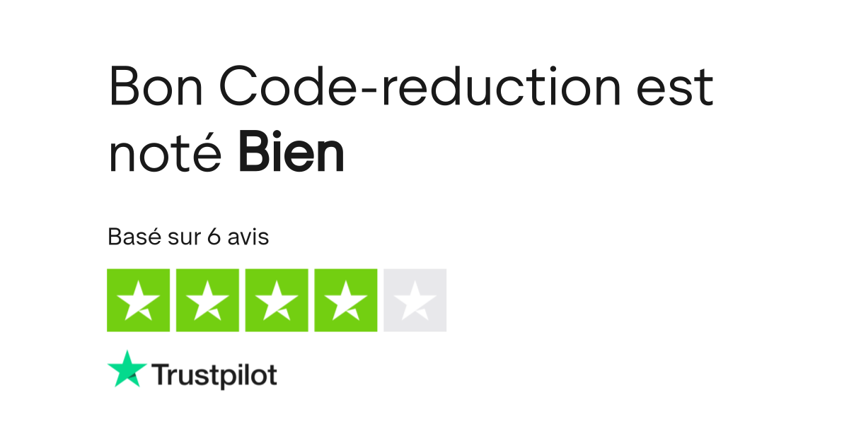 Avis De Bon Code Reduction Lisez Les Avis Clients De Bon Code Reduction Com