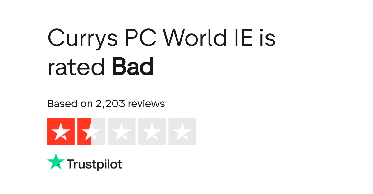Currys PC World IE Reviews Read Customer Service Reviews of www.currys.ie