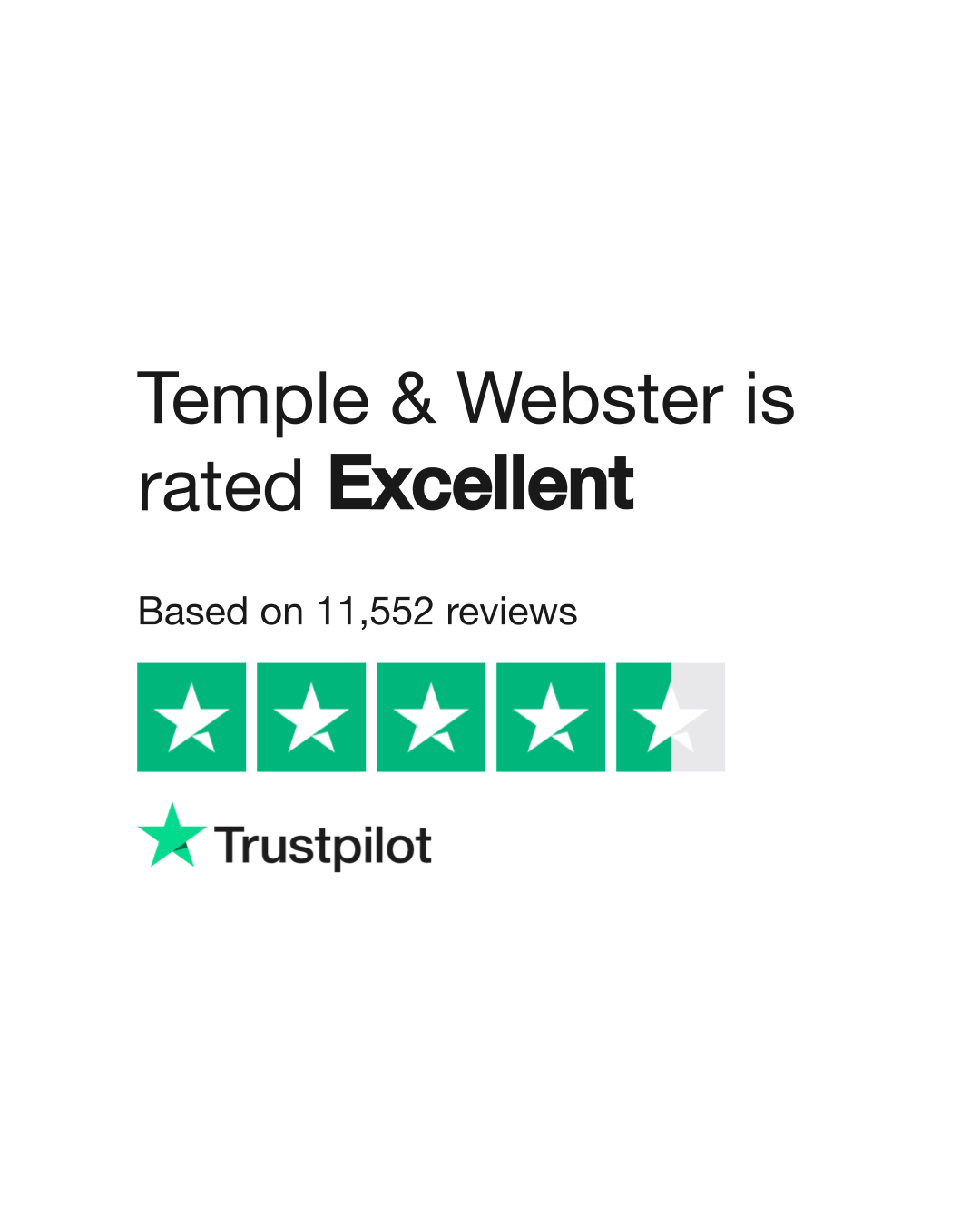 Temple & Webster Reviews Read Customer Service Reviews of 2 of 549