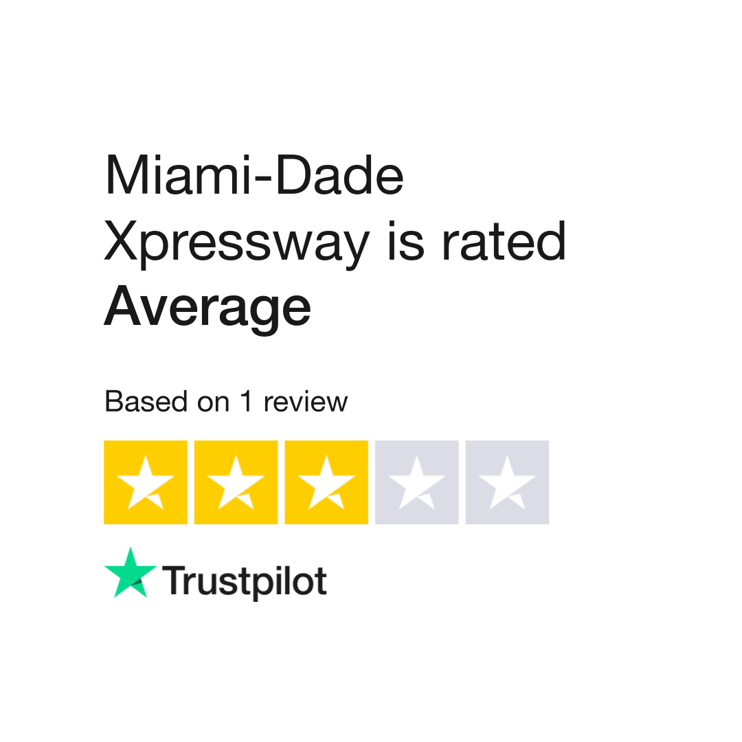 miami-dade-xpressway-reviews-read-customer-service-reviews-of