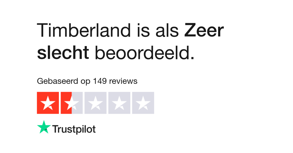 945 Indringing Terugbetaling Timberland reviews | Bekijk consumentenreviews over timberland.nl