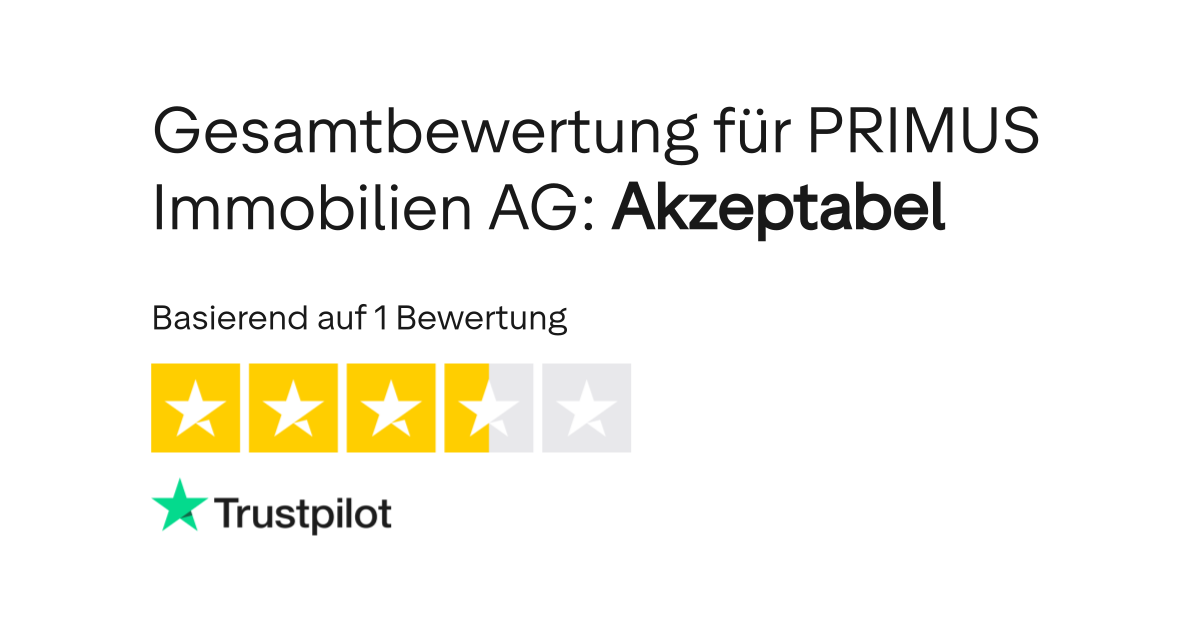 Bewertungen Zu Primus Immobilien Ag Lesen Sie Kundenbewertungen Zu Www Primusimmobilien De