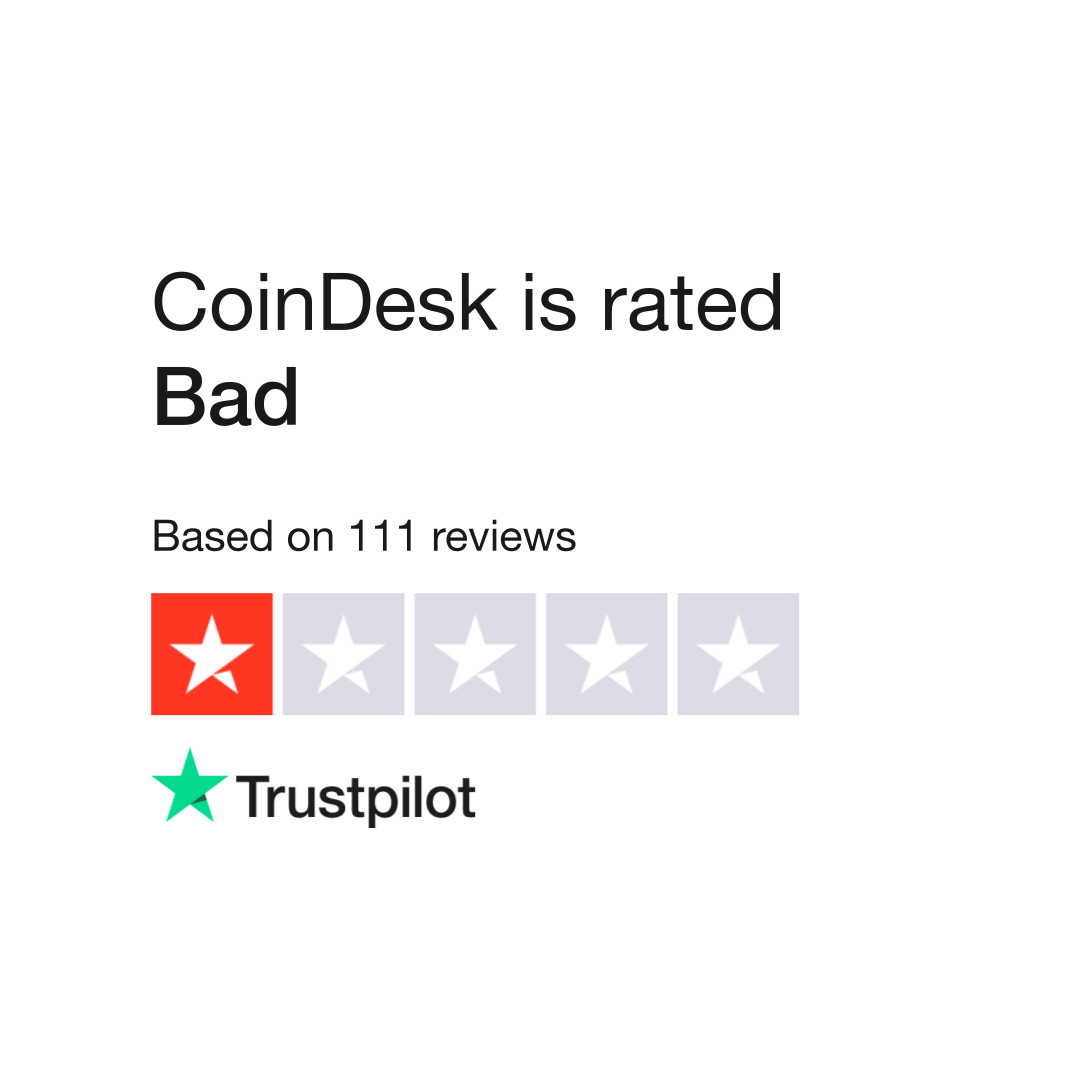 CoinDesk Reviews | Read Customer Service Reviews of coindesk.com