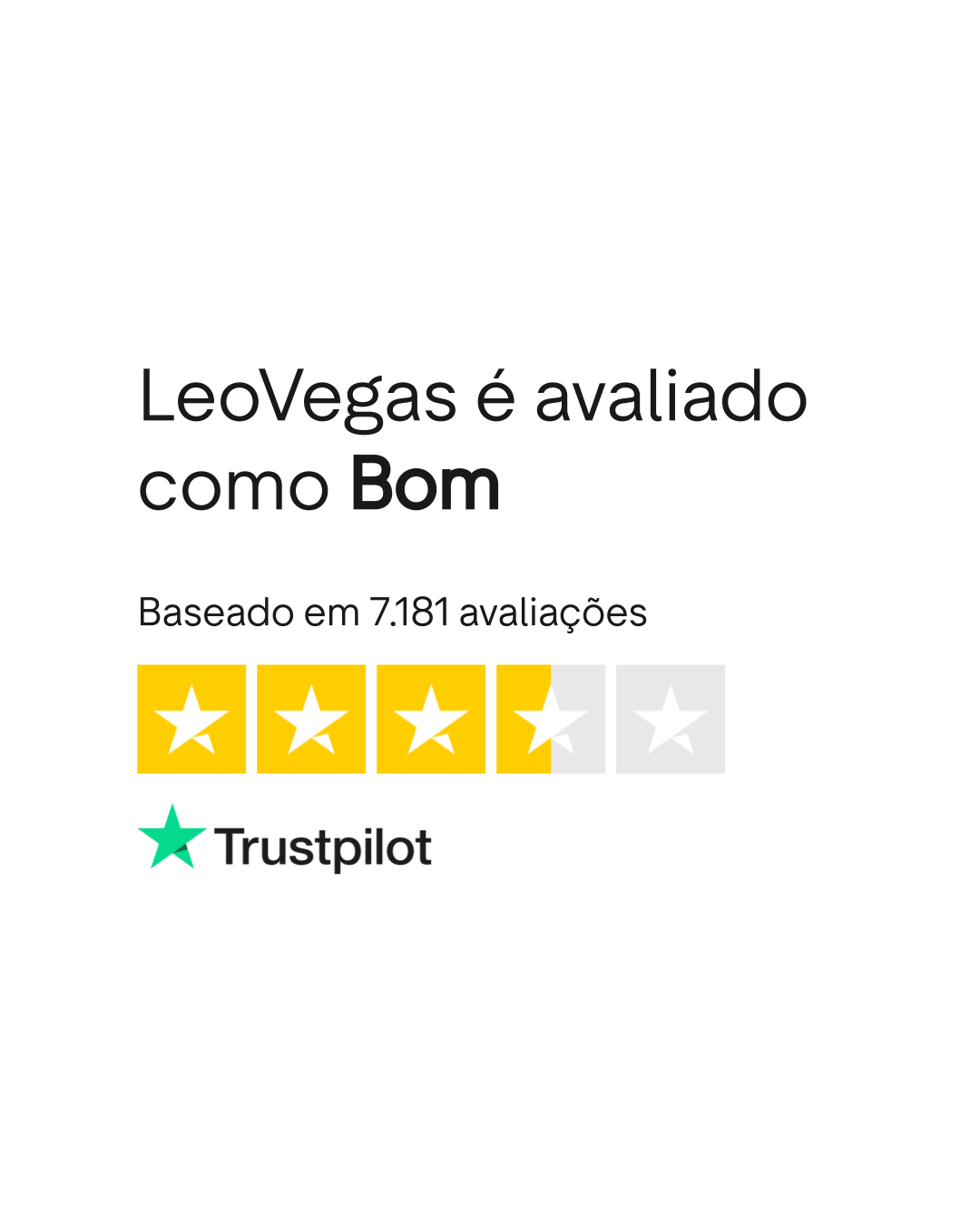 Valoración Trustpilot
