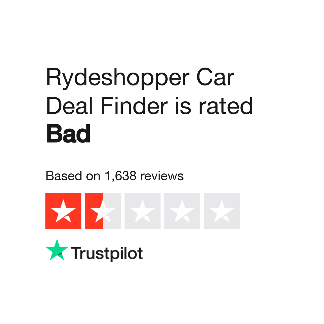 Rydeshopper Car Deal Finder Reviews | Read Customer Service ...