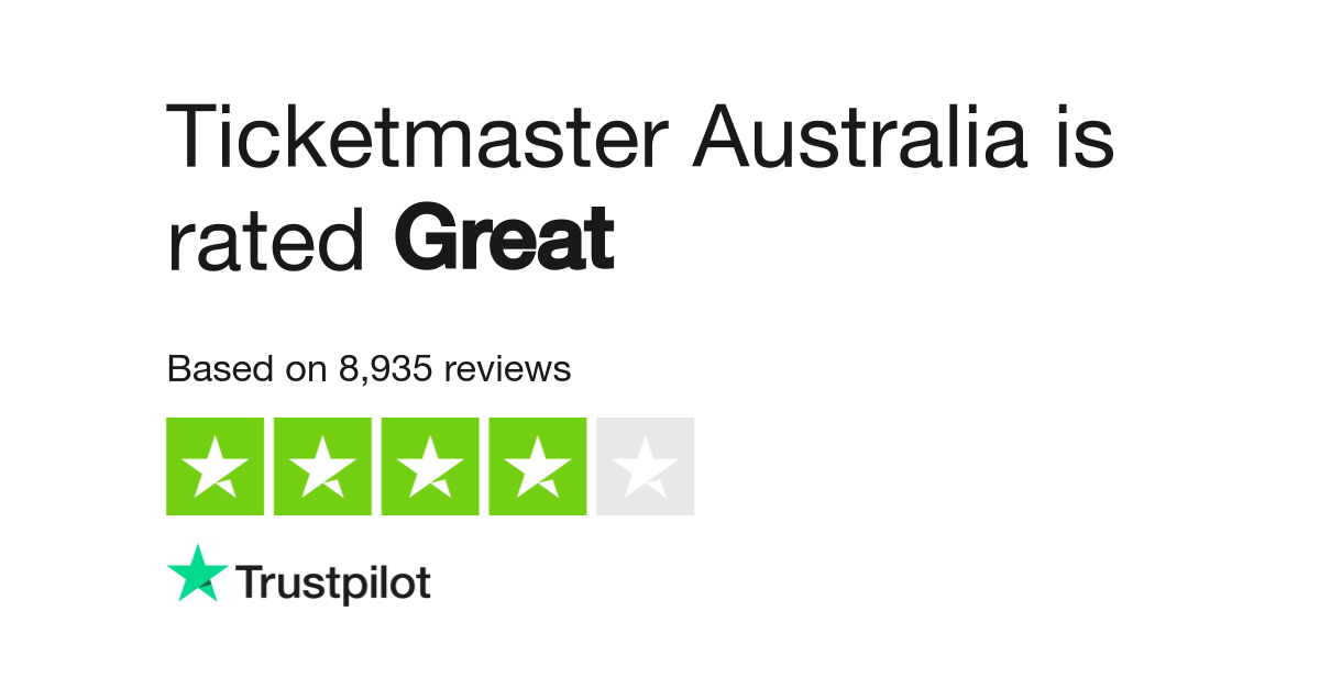 Ticketmaster Australia Reviews Read Customer Service Reviews of www