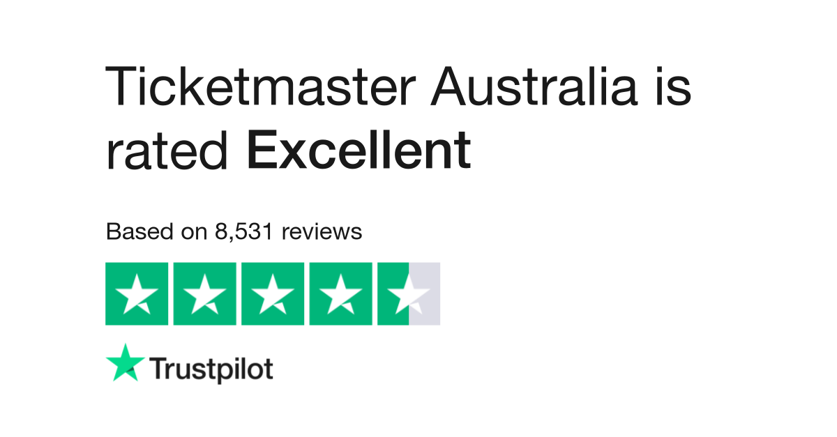 Ticketmaster Australia Reviews Read Customer Service Reviews of www