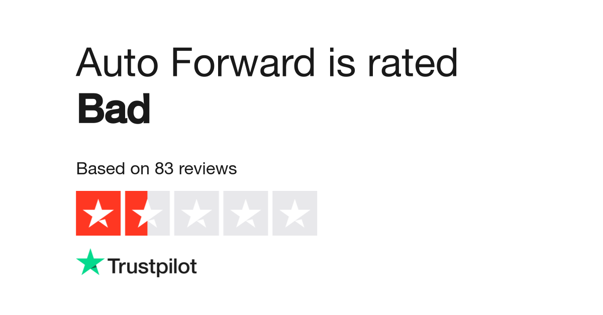 Auto Forward Reviews Read Customer Service Reviews Of Auto Forward Com