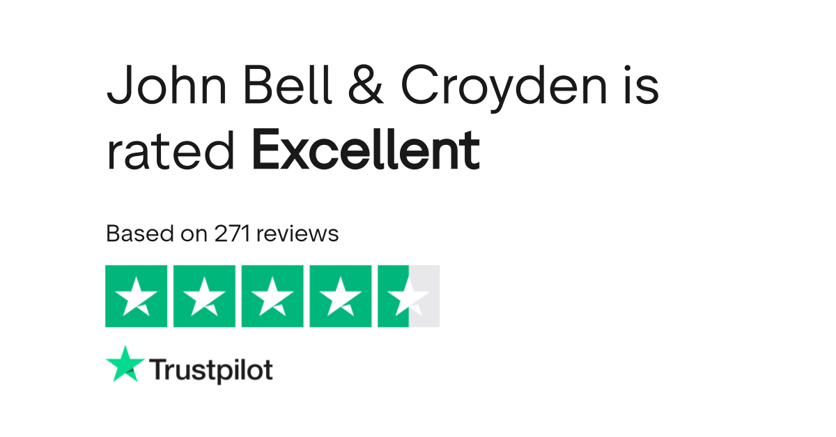 John Bell &amp; Croyden Reviews Read Customer Service