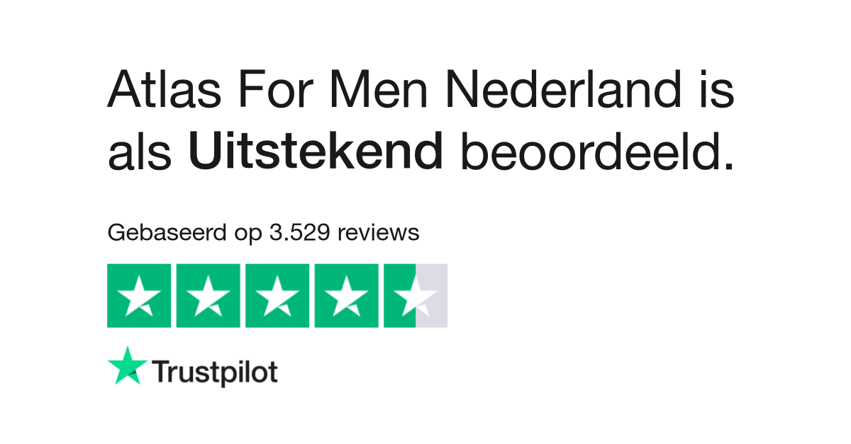 Atletisch puur Geavanceerde Atlas For Men Nederland reviews | Bekijk consumentenreviews over  atlasformen.nl