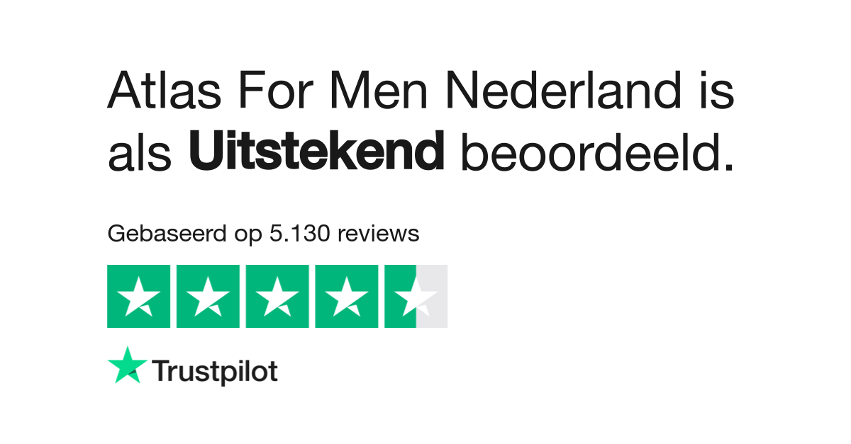 Atletisch puur Geavanceerde Atlas For Men Nederland reviews | Bekijk consumentenreviews over  atlasformen.nl