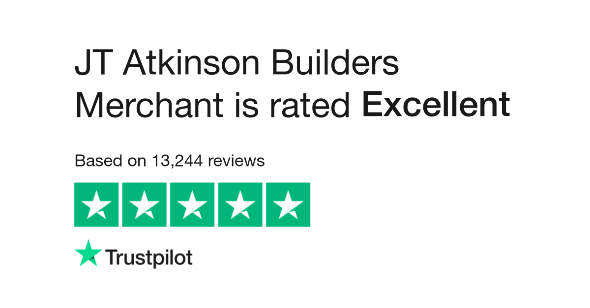 JT Atkinson Builders Merchant Reviews Read Customer Service