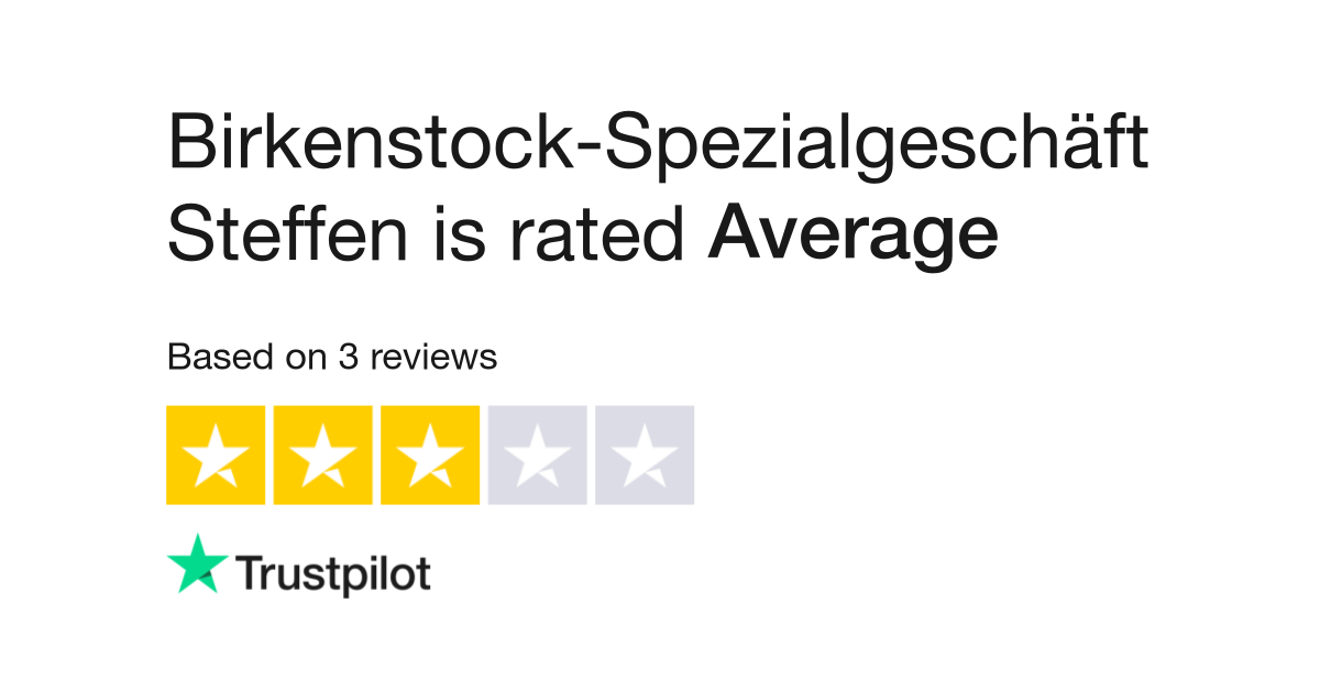 Birkenstock-Spezialgeschäft Steffen Reviews | Service Reviews of sandalen.de