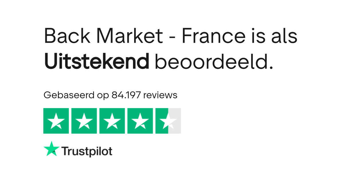 Back Market France reviews Bekijk consumentenreviews over www.backmarket.fr