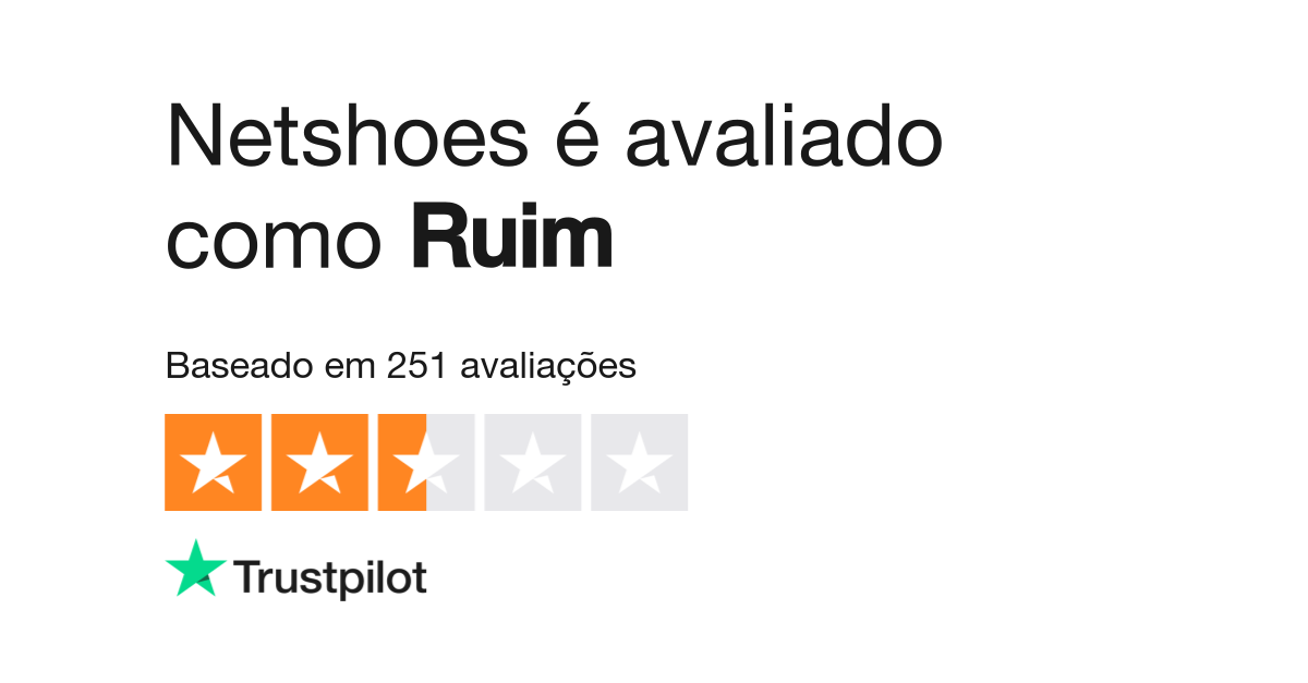 Loja netshoes é sales confiavel