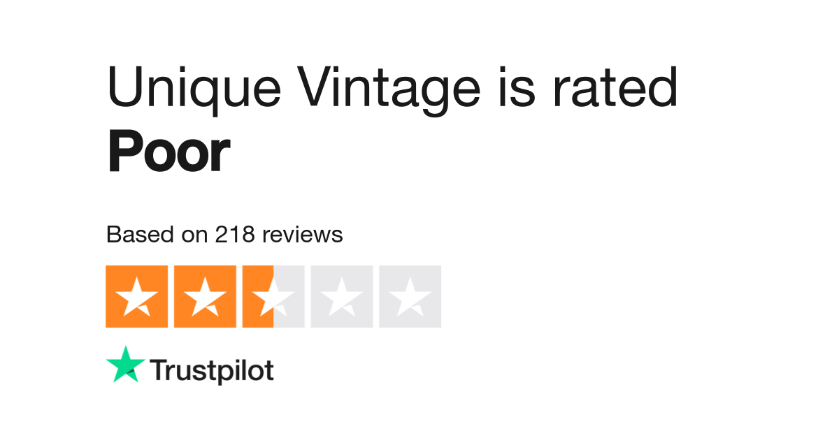 Unique Vintage Reviews Read Customer Service Reviews of unique