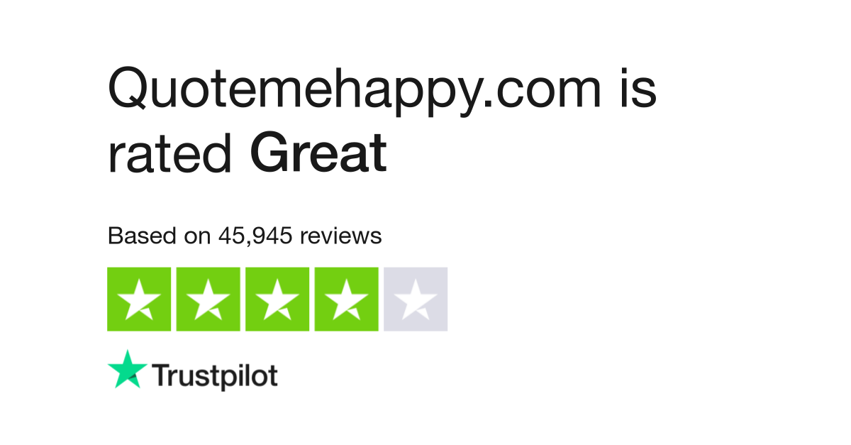 Quotemehappy.com Reviews | Read Customer Service Reviews Of Quotemehappy.com