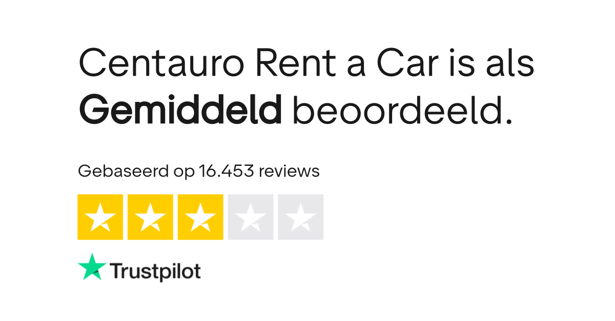 Centauro Rent a Car reviews Bekijk consumentenreviews over