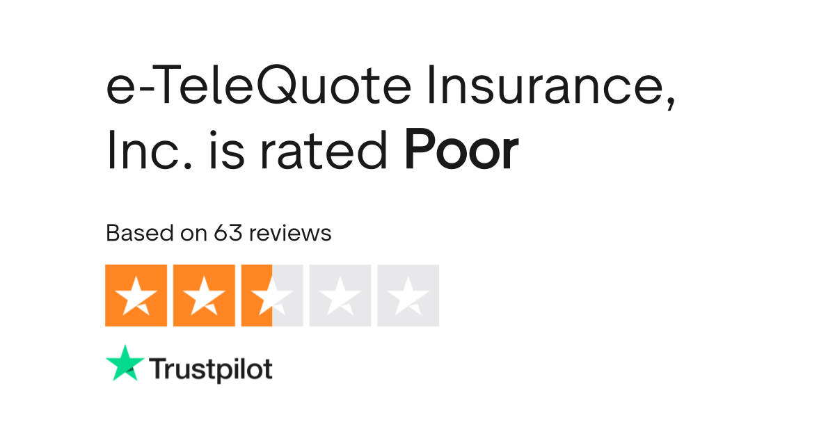 eTeleQuote Insurance, Inc. Reviews Read Customer Service Reviews of
