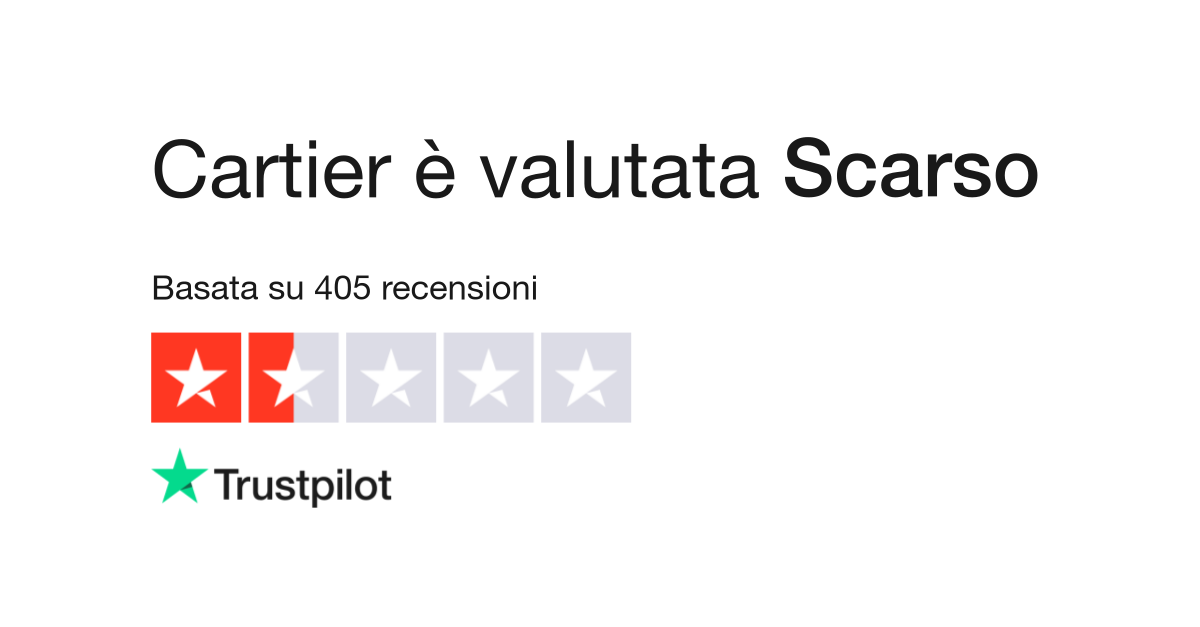 Cartier Leggi le recensioni dei servizi di cartier