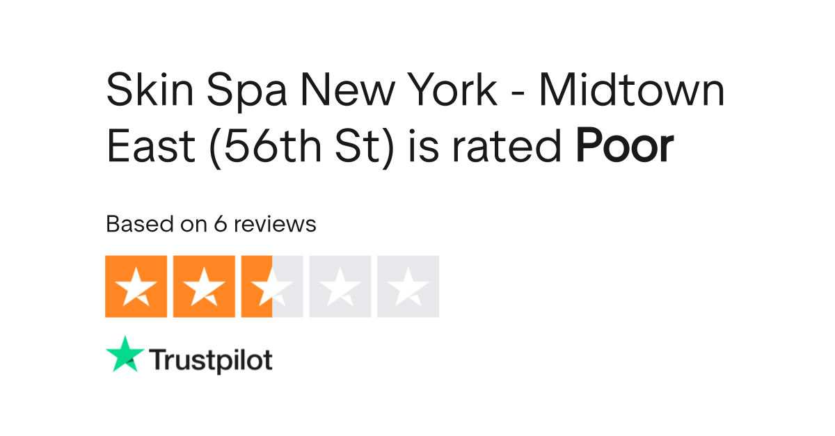 Skin Spa New York Midtown East 56th St Reviews Read Customer Service Reviews Of Skinspanewyork Com