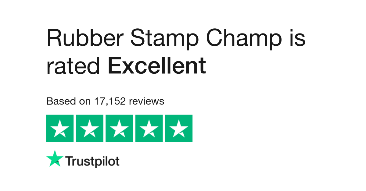 Rubber Stamp Champ Reviews Read Customer Service Reviews of