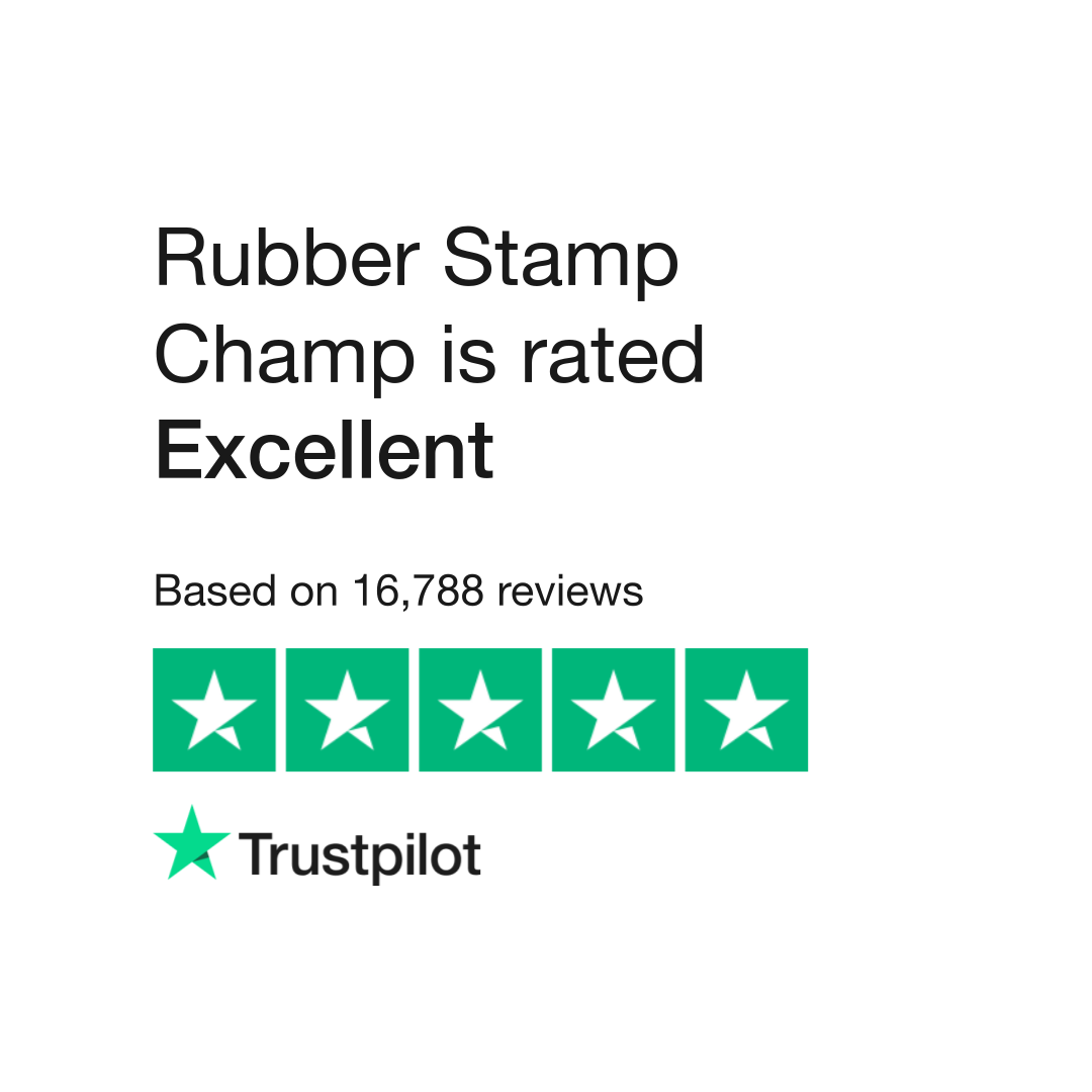Rubber Stamp Champ Reviews  Read Customer Service Reviews of  rubberstampchamp.com