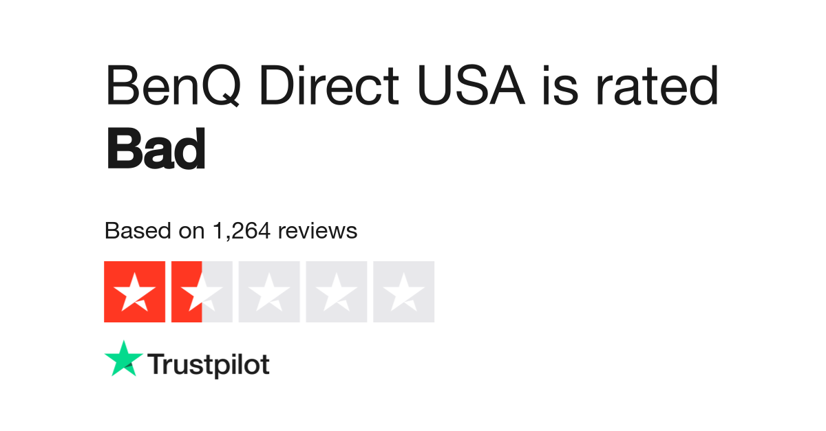 Benq Direct Reviews Read Customer Service Reviews Of Benqdirect Com