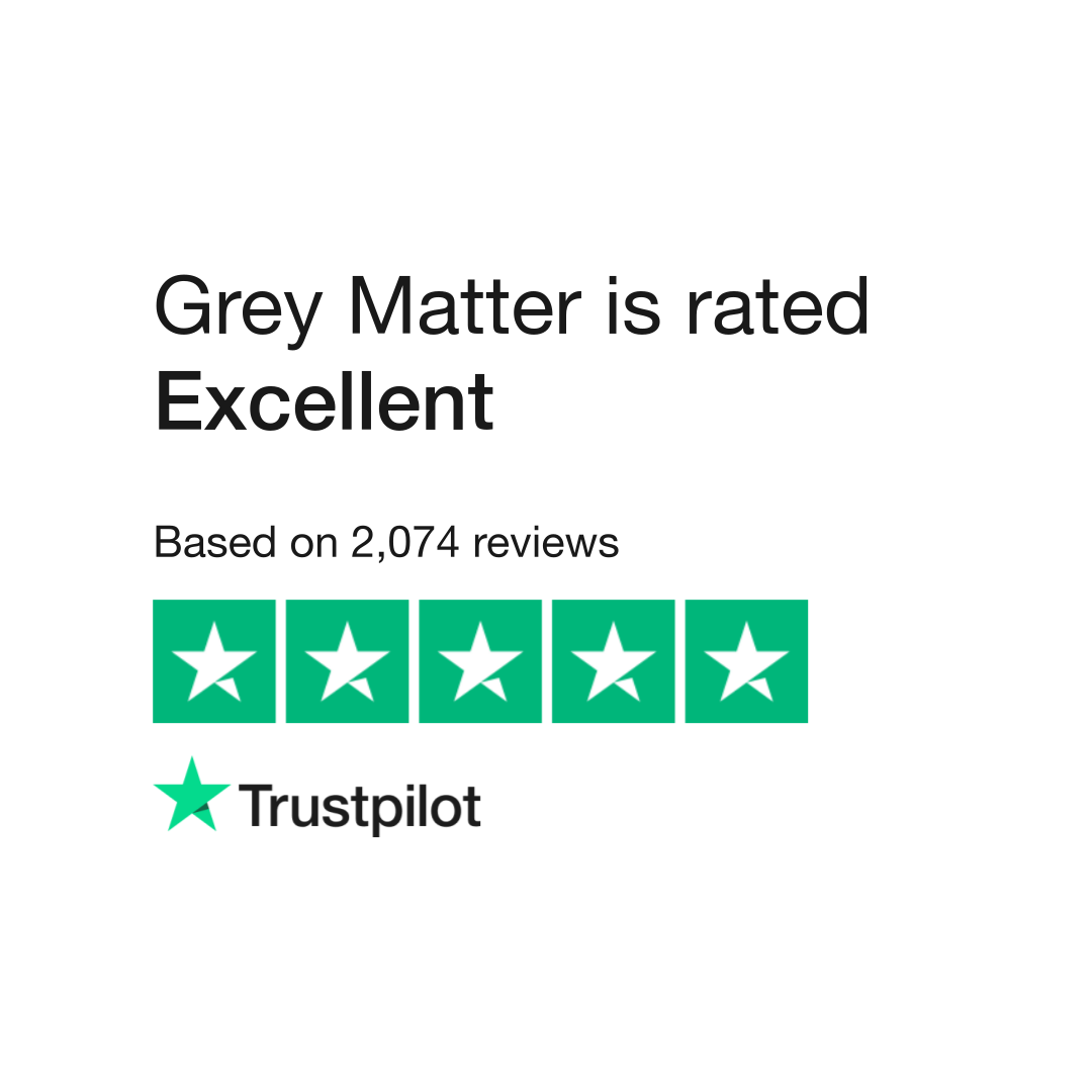 elevation lavendel Polering Grey Matter Reviews | Read Customer Service Reviews of www.greymatter.dk