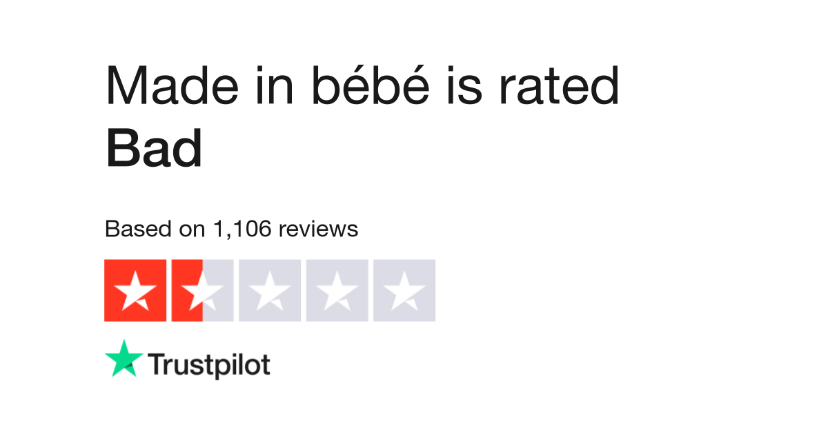 Made In Bebe Reviews Read Customer Service Reviews Of Madeinbebe Com