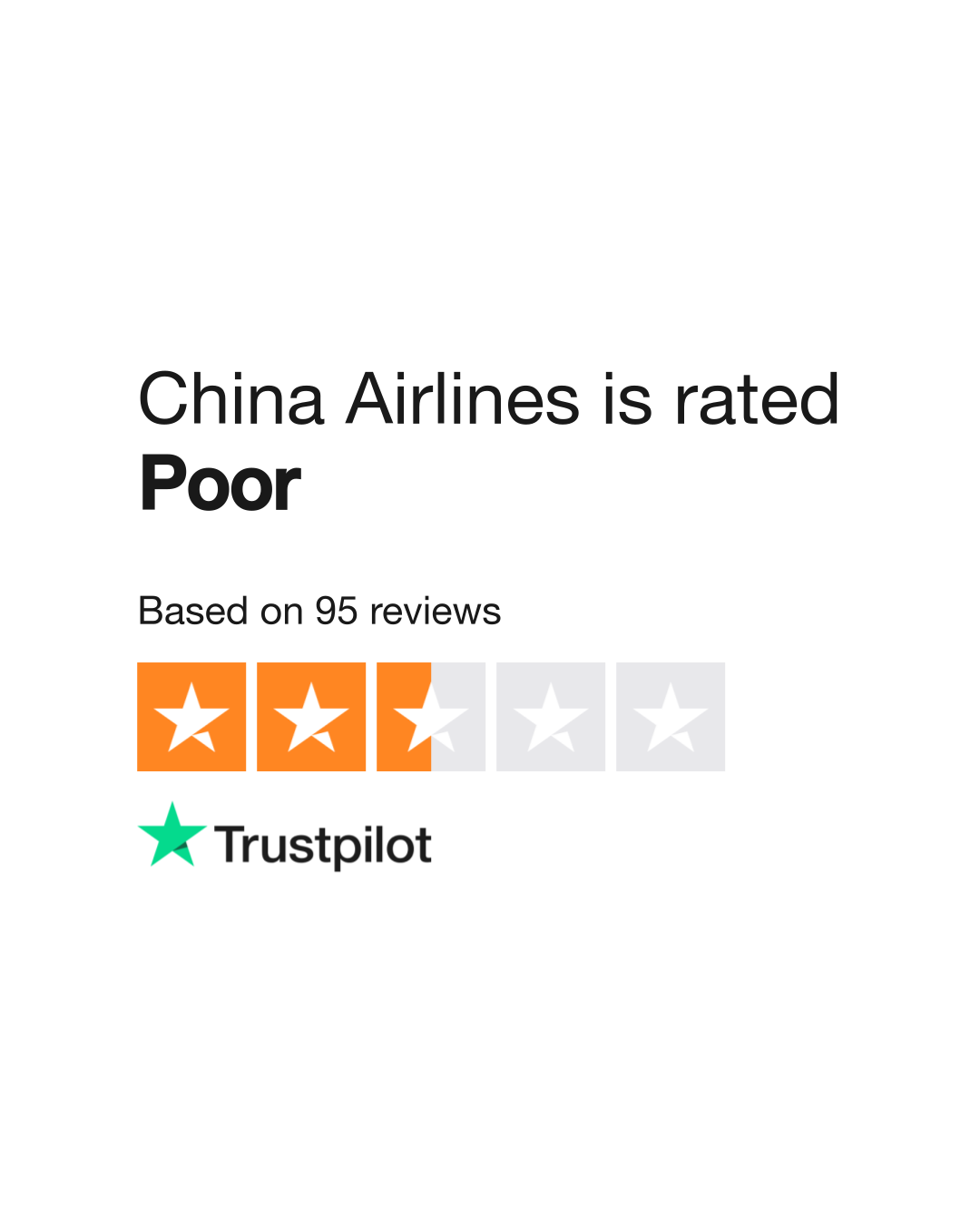 China Airlines Reviews Read Customer Service Reviews of china