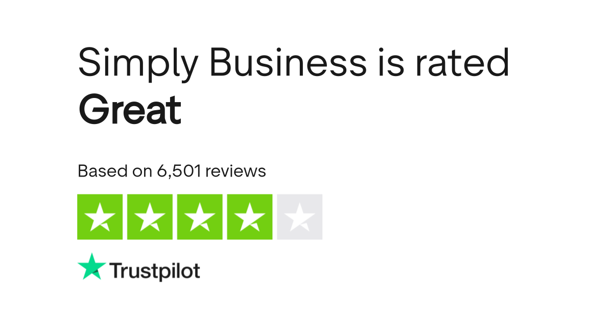 Simply Business Reviews Read Customer Service Reviews of