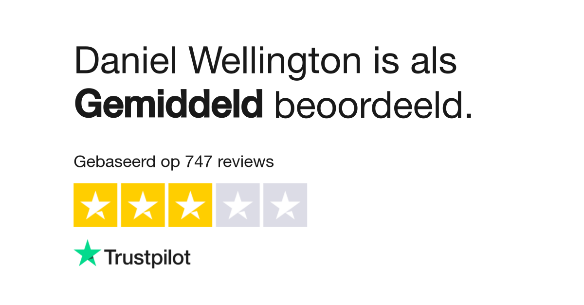 Daniel 2025 wellington trustpilot