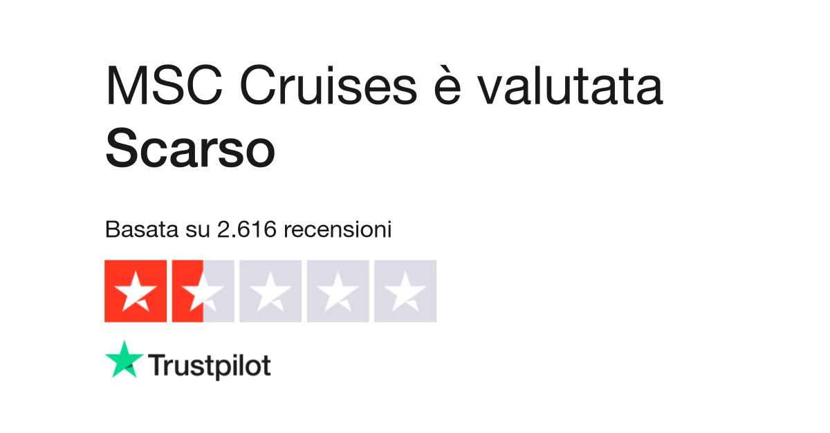 MSC Cruises  Leggi le recensioni dei servizi di www.msccruisesusa.com