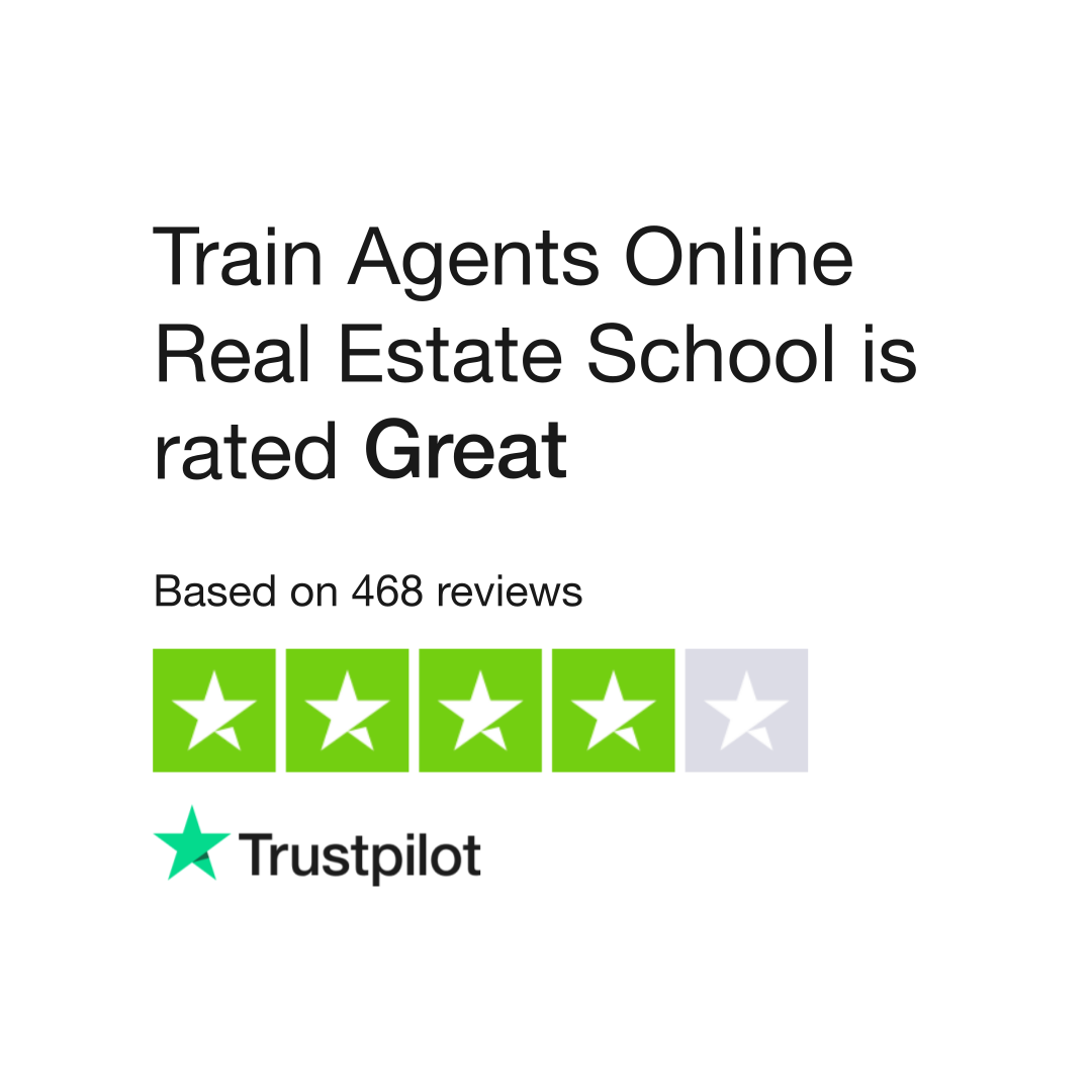 Train Agents Online Real Estate School Reviews | Read Customer ...