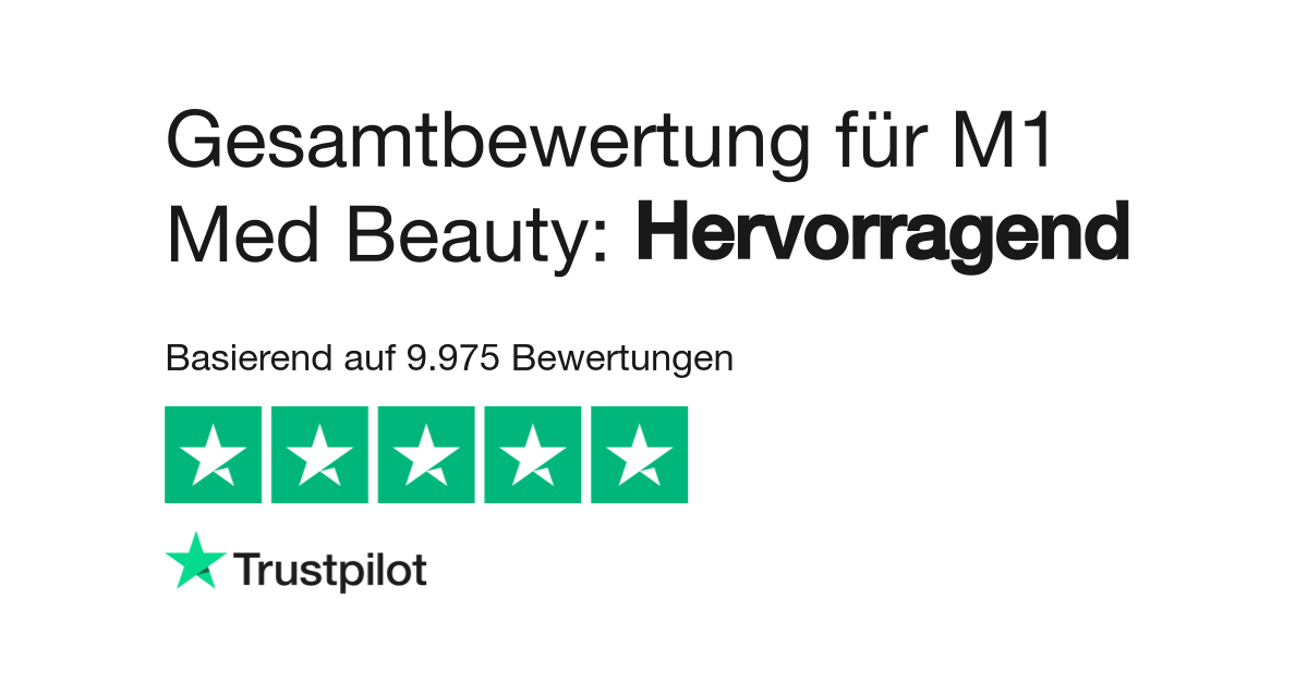 Bewertungen Zu M1 Beauty Lesen Sie Kundenbewertungen Zu M1 Beauty De