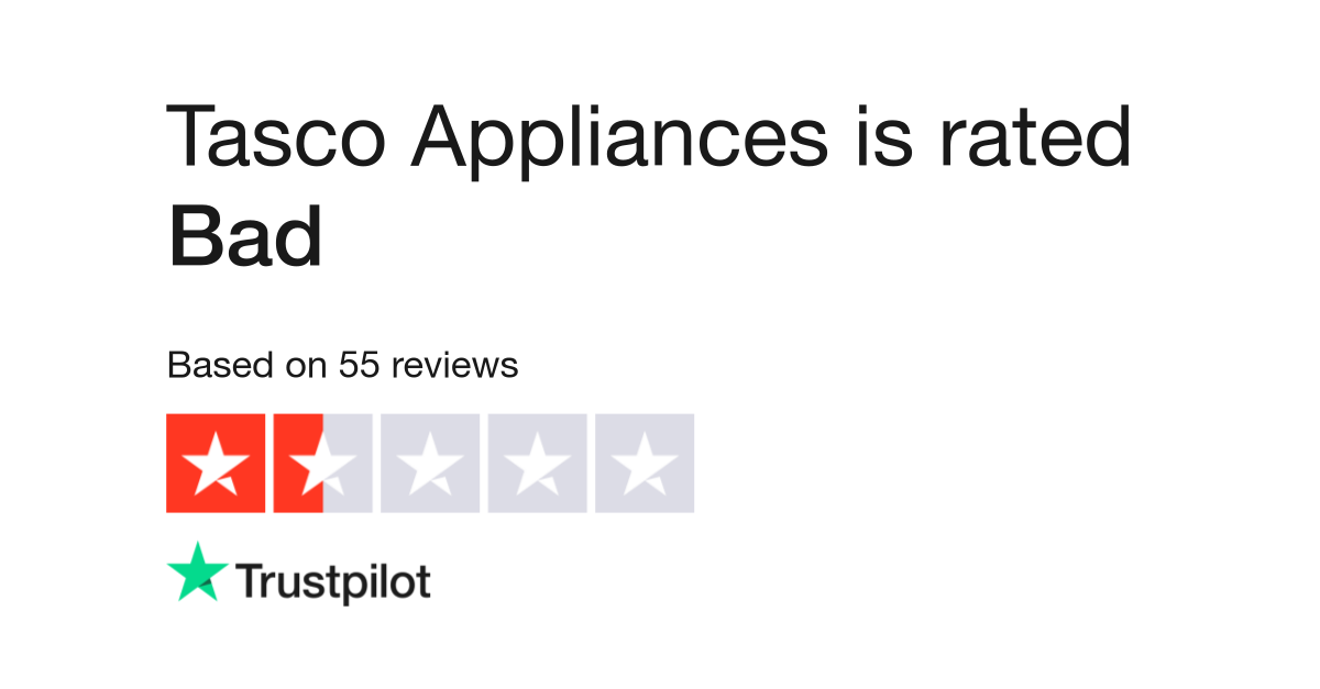 Tasco Appliances Reviews Read Customer Service Reviews Of Tascoappliance Ca