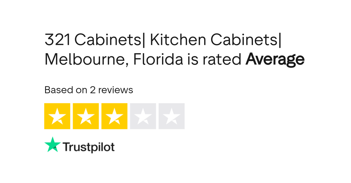 321 Cabinets Kitchen Cabinets Melbourne Florida Reviews Read Customer Service Reviews Of 321cabinets Com