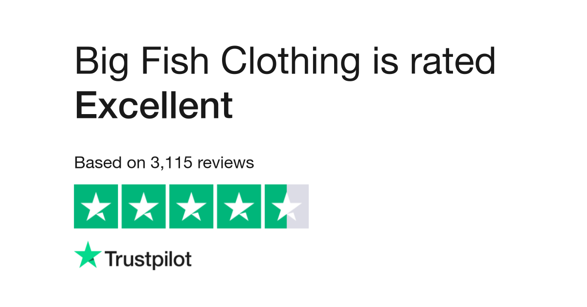 Big Fish Clothing Reviews  Read Customer Service Reviews of
